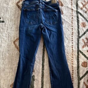 American Eagle Outfitters Dark Blue Flare Jeans